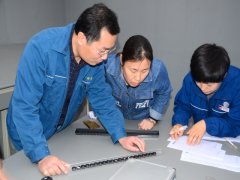 公司舉辦色差、色棋測試